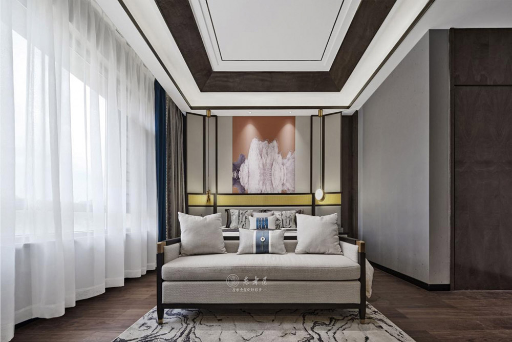 輕奢新中式家居別墅