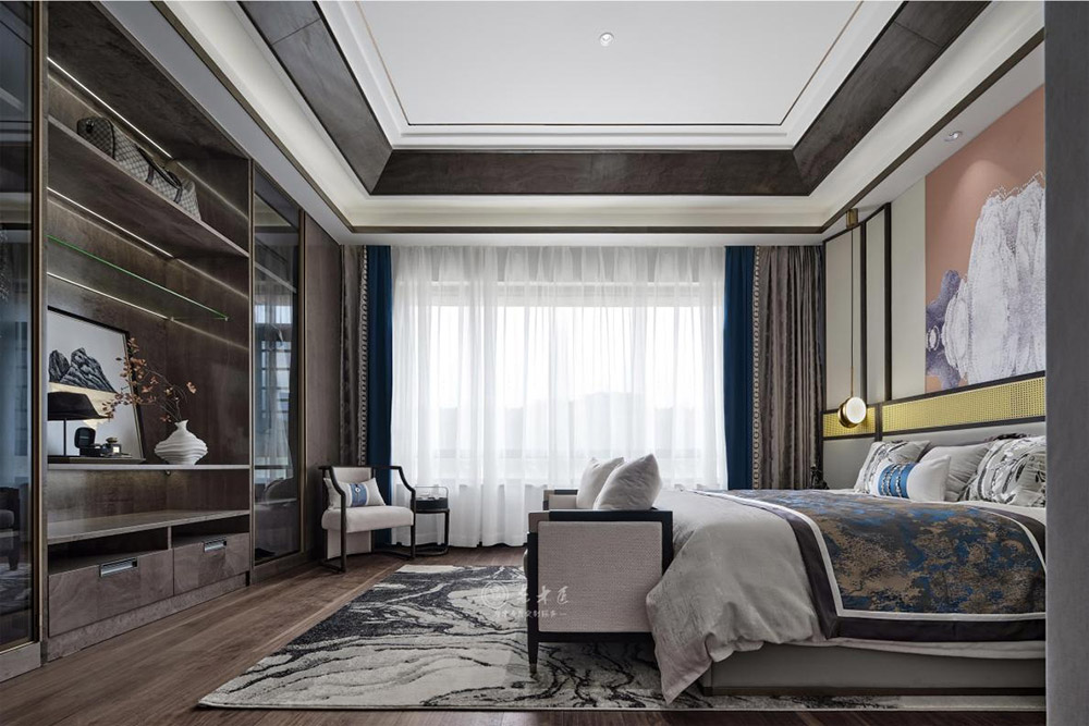 輕奢新中式家居別墅