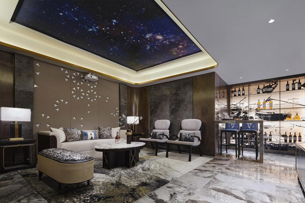 輕奢新中式家居別墅