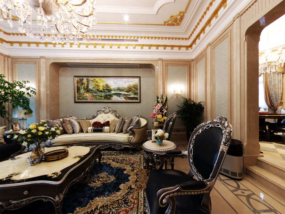 浙江義烏歐式整木定制實(shí)景VR效果圖