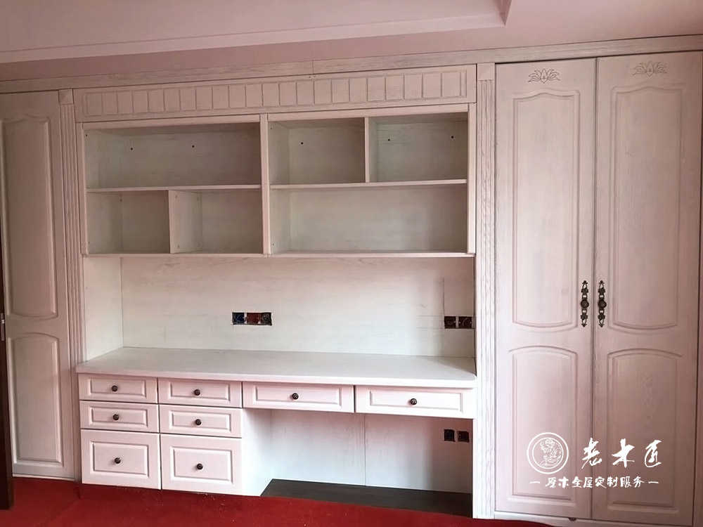 實(shí)木整體書(shū)柜廠家_廠家定做家具書(shū)柜