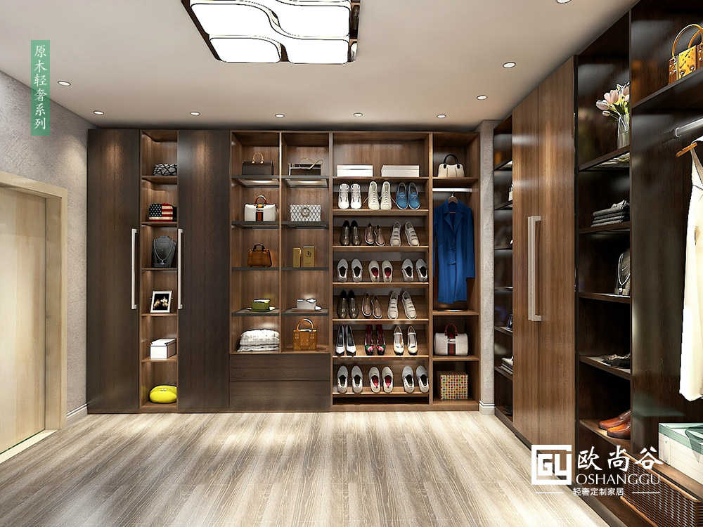 輕奢風(fēng)格衣柜_輕奢衣柜圖片