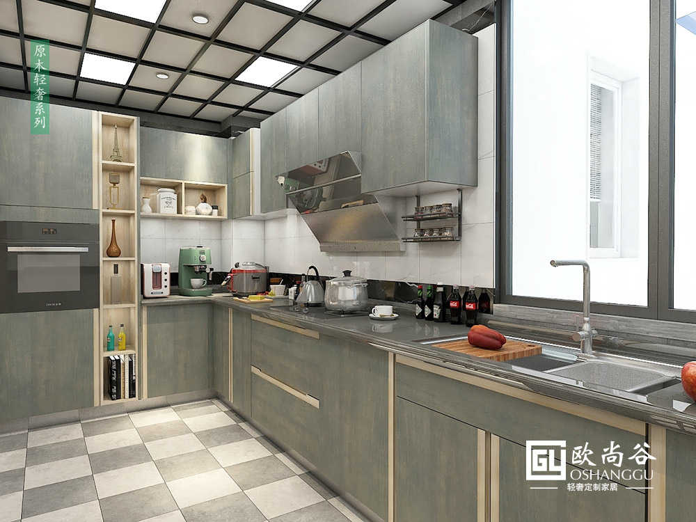 輕奢櫥柜_簡約風(fēng)格櫥柜