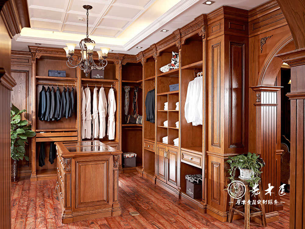 步入式衣柜訂制圖片_衣柜圖片大全