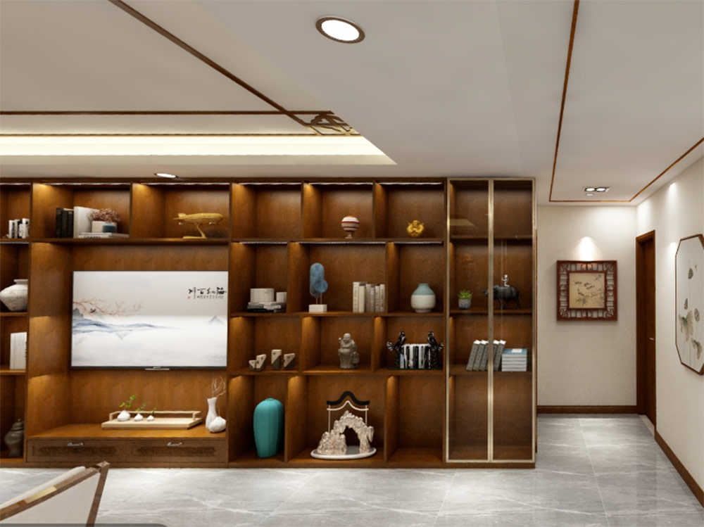 干休所新中式全屋定制VR全景圖