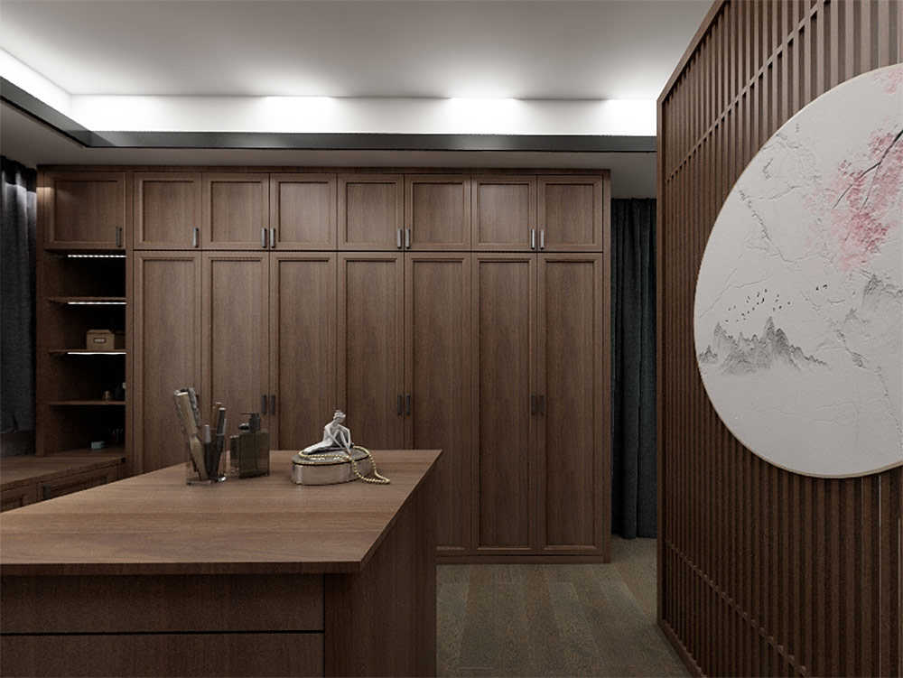 原木衣帽間VR全景圖