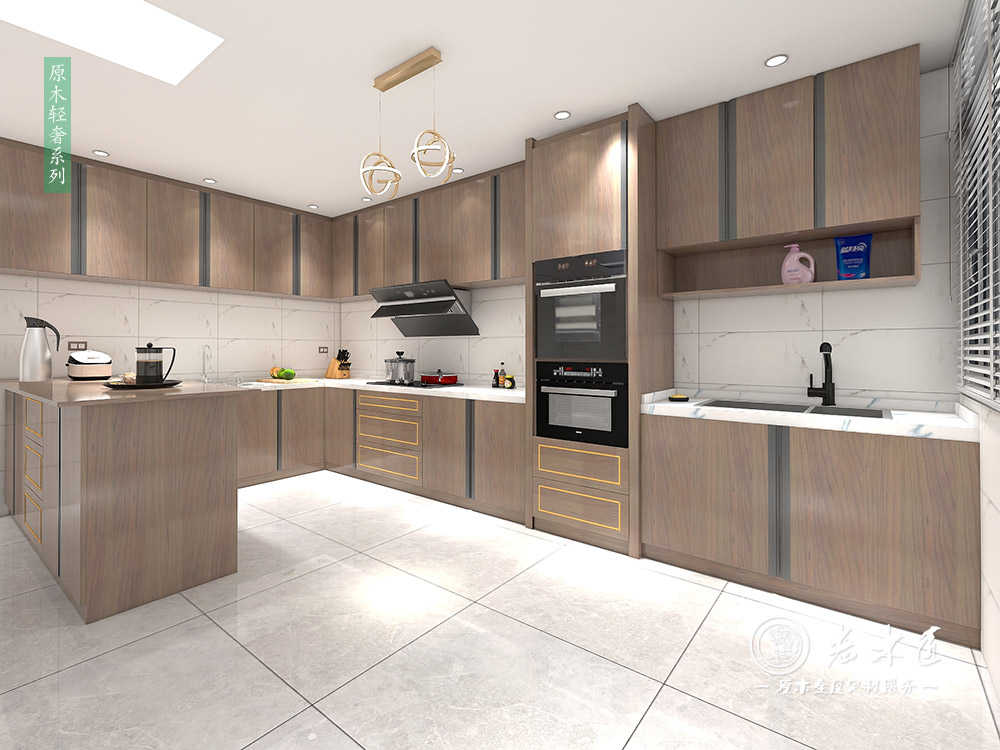 輕奢廚房效果圖_輕奢廚房圖片